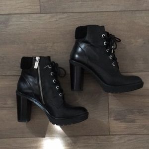 Michael Kors kim lace up boots